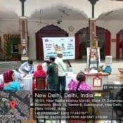 Health Check-up Camp at Dakshinpuri, Delhi